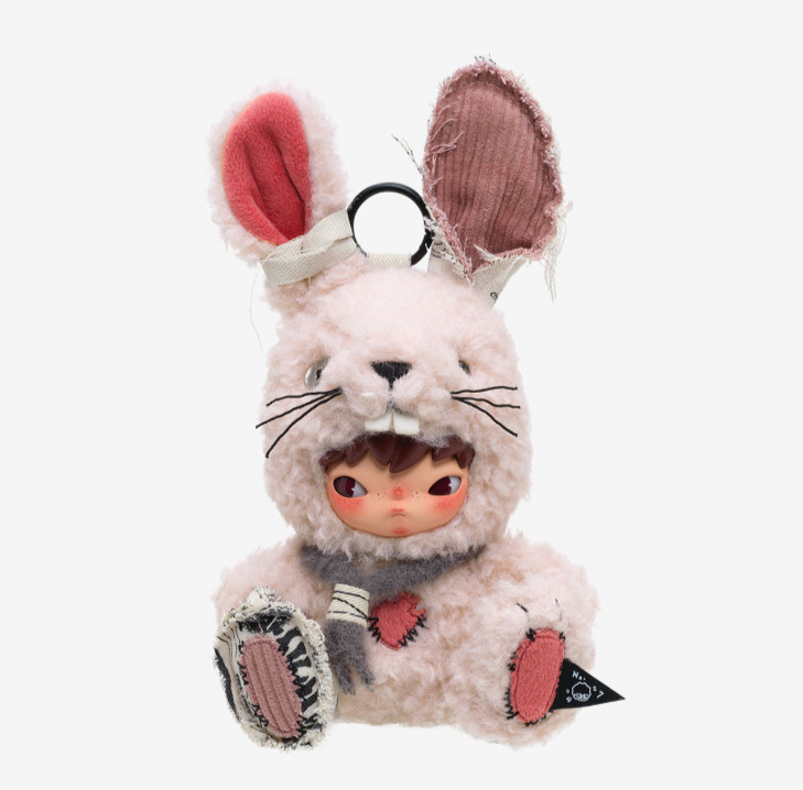 Authentic New POP MART Hirono Little Hare Plush Doll Pendant – US FAST SHIPPING