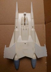 Vintage 1979 Mego Buck Rogers Starfighter With Reproduction Parts