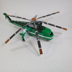 Disney Store Planes Fire & Rescue Windlifter Deluxe Die Cast 33 Piston Peak 12”