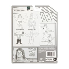 WWE WWF The Ultimate Warrior Mattel Retro Action Figure Factory Sealed Wrestling