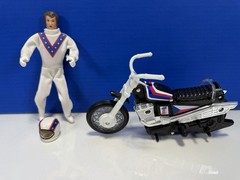 Ideal Evel Knievel Deluxe Dare Devil Stunt Set ~Not Complete
