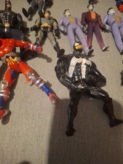 Vintage Batman spiderman90s Super Hero Marvel DC Comic Figures Water World Vehic