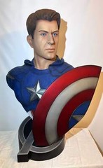 Captain America- 35” Life Size Bust – Chris Evans – 1:1 – Avengers