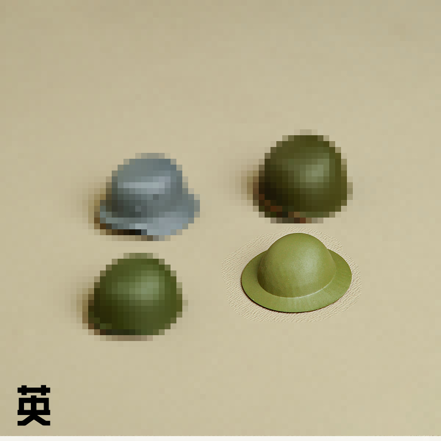 1/12 Scale Military Helmet Model For 6″ Figma Action Figure Accessories