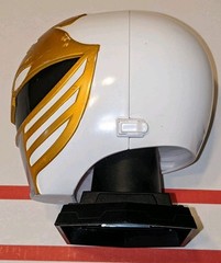 Power Rangers Legacy Mighty Morphin White Ranger Mini Helmet Tommy 1/4 Scale
