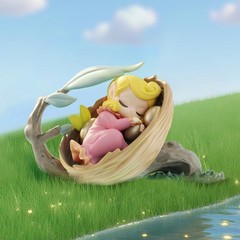 Collectible Kawaii Blind Box Toy – 52TOYS Sleep Dreamland Elves, 5.9 Inch Room D