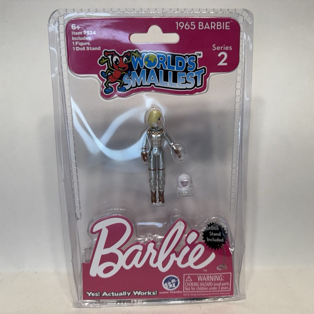 World’s Smallest 1965 Barbie Series 2 Tiny Series Astronaut Barbie Rare Read