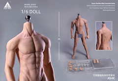 1/6 JIAOU DOLL JOK-11C Changable Feet Seamless Body Male Man Flexible Figure