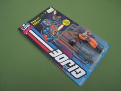 💥 1993 GI Joe Star Brigade Space Gunner Roadblock Barricade Action Figure NEW
