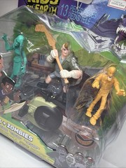 The Last Kids on Earth Jakks Dirk + Zombies Figures Launcher Disc 13 Pc Set NEW