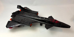 1986 Hasbro GI Joe Cobra Night Raven Jet Plane Incomplete SEE PHOTOS