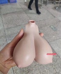 1:6 Suntan Super Large Breast Bust Kits Cover Fit 12” Female PH Action Figure