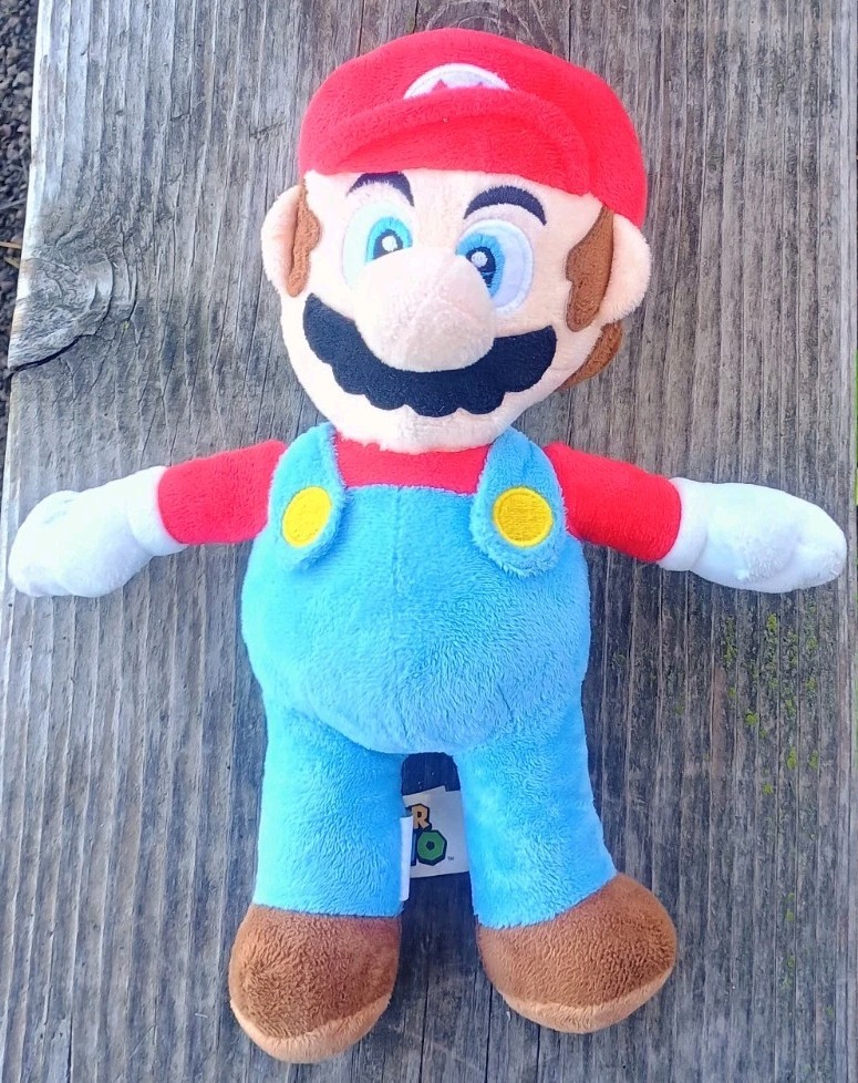 Super Mario Bros. Plush Official Nintendo Videogame Toy Stuffed Animal