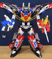 Metal Cardbot W Grand Blue Leon BLAION & BLUE COP W Transforming Robot Set 2025