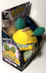 POKEMON Diamond And Pearl 8″ Electronic Plush GROTLE W/ Sound 2007 NEW *Works*