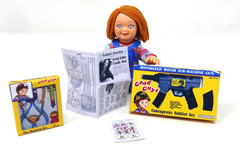 Custom Chucky Boxes for Neca Ultimate Chucky Holiday Surfs Up Action Figures