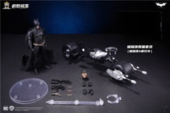 Modoking DC 1/12 BATMAN Motorcycle set THE DARK KNIGHT TRILOGY Christmas present