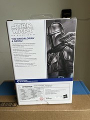 Star Wars Black Series THE MANDALORIAN & GROGU First Edition 01 White Box Figure