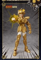 BLOKEES Saint Seiya Action Figure Aries Mu Leo Aiolia Scorpius Milo Assembly Toy