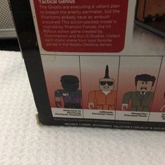 Roblox Desktop Series Phantom Forces: Tactical Genius Action Figure Toy 6+NIB