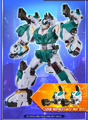 Metal Cardbot W TIGUN Green Tiger Tank Transforming Robot Car Weapon Toy 2025