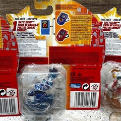 4 Vtg Mega Man NT Warrior Figure Metal, Spoul, Torch, Proto Battle Chip Mattel