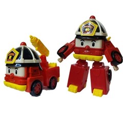 6Pcs Robocar Poli Transformation Toys – Amber Roy Helly Action Figure Car Set