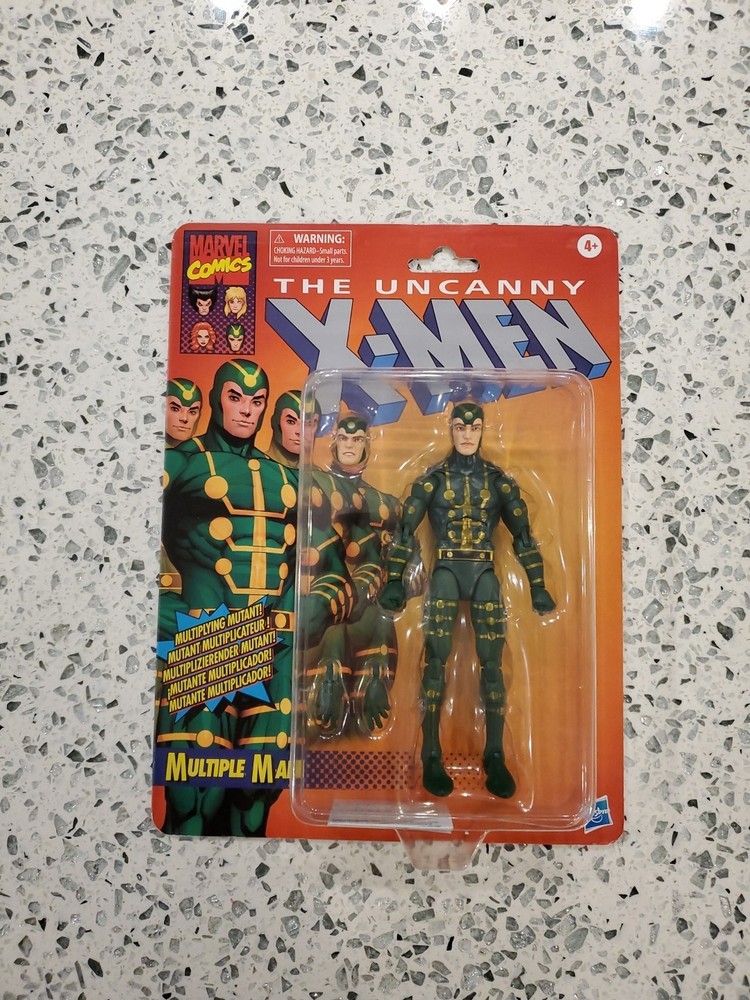 Marvel Legends Target Exclusive Retro Card Uncanny X-Men Multiple Man New Hasbro