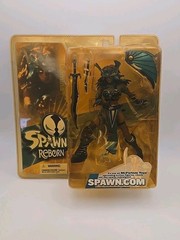 Spawn Reborn Domina Action Figure 2003 McFarlane, Damaged Box