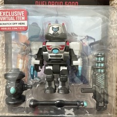 Roblox Dueldroid 5000 Figure with Virtual Item Code Brand New