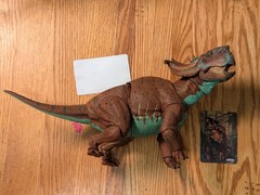 Beasts Of The Mesozoic Pachyrhinosaurus Figure Loose Complete 1/18 Scale