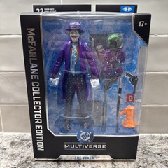IN HAND McFarlane DC Multiverse The Joker (Batman 1989Collector Edition Figure