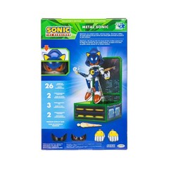 JAKKS Pacific Metal Sonic Collector’s Edition Action Figure w/ Base, Hands