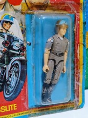 Glasslite Chips Jon Vintage Figure + Original Card. Ultra RARE!! Brazil 80’s