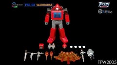 New Fantastic Model FM-03 Warhorse Ironhide Transforms Action Figure In Stock