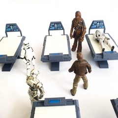Custom Medical Bed Table #3 for 3.75 Inch 1:18 figures Sci-fi Diorama