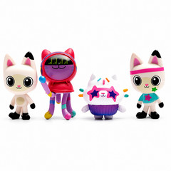 13pcs Gabby Dollhouse Anime Figure Toy Smiling Car Cat Hug Gaby Girl Dolls…