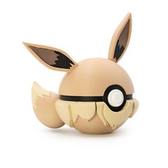 Eevee Ball | 3D Printed | Specialty Pokeball Collection