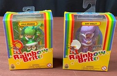 Rainbow Brite Series 2- Shy Violet & Patty O’Green Figures Cheebee