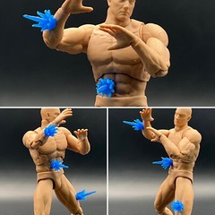 Mini Blood/Blast/Power Effects/FX For 1/12 Scale 6″ Legends Action Figures