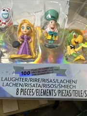 Disney 100 Years Of Laughter 8 Figure Collectors Set Limited Edition Figurines
