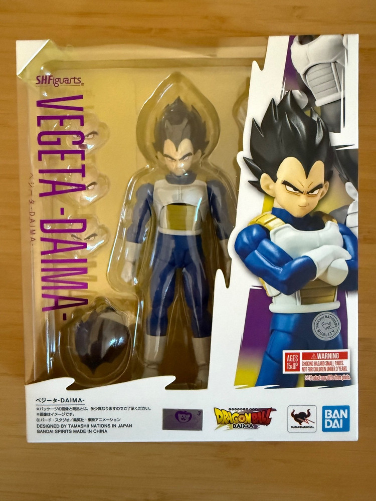 SH Figuarts Vegeta – DAIMA – Dragon Ball DAIMA