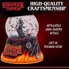 Nemesis Now Stranger Things Eddie’s Sacrifice Snow Globe – Officially Licensed E
