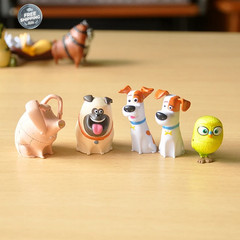 14PCS Secret Life of Pets PVC Figures – Rabbit, Dog, Cat Action Toys Xmas Gift