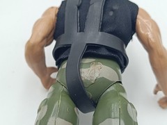 Vintage Rambo Parachute Action Figure Jocsa Argentina 1980s Rare Find Not Coleco
