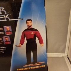 Star Trek Next Generation Commander William Riker Action Figure 1997 Playmates