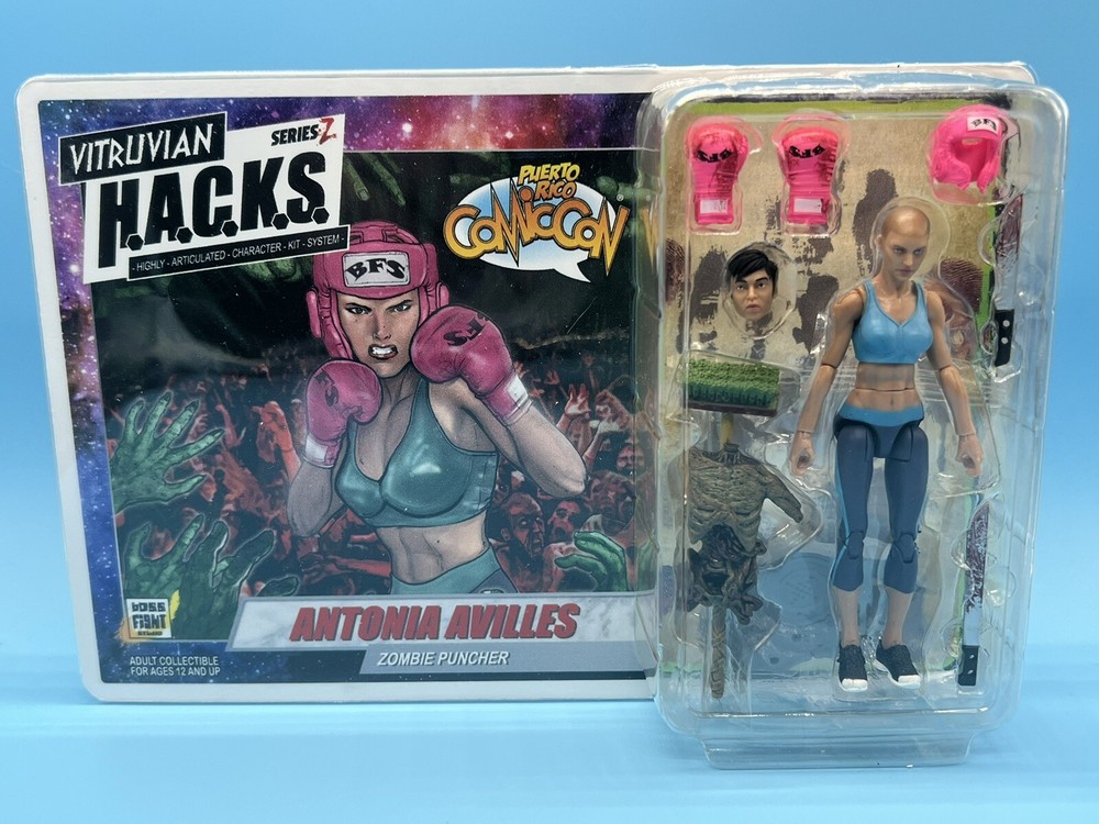 Vitruvian H.A.C.K.S. (ANTONIA AVILLES) 2022 PRCC Exclusive BOSS FIGHT STUDIOS