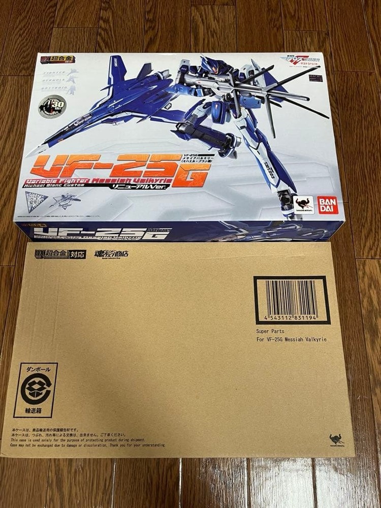 DX Chogokin VF-25G Super Messiah Valkyrie Michael’s Unit (Renewed)