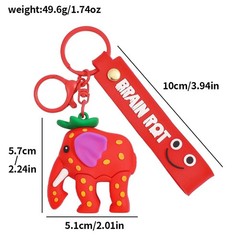 2026 Anime Steal A Brainrot Blue 67 Sahur Keychain Pendant Gift Toy