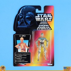 Star Wars – C-3PO (Euro Tri Logo ) – POTF Orange – MOC – [POTF-FO-80]